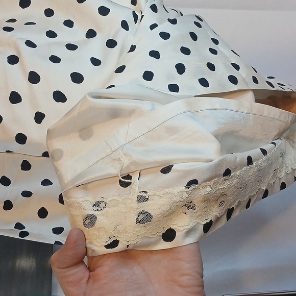 Kate Spade ♠️ 100% Silk Polka Dot Sleeveless Dress Sz Small  And Poly Liner - Picture 11 of 13